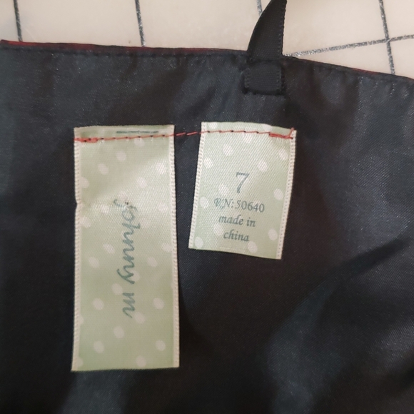 Red and black checkered dress - Picture 8 of 12